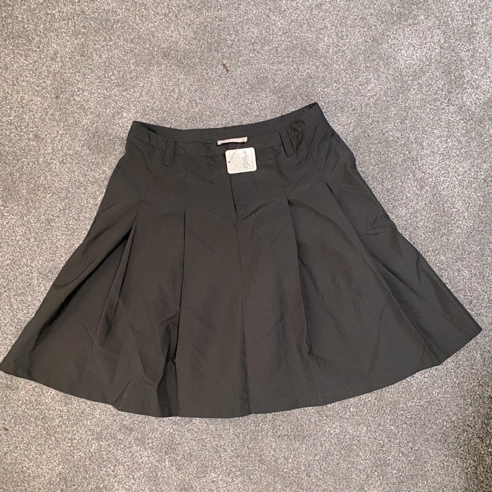 💥NWT💥FREE PEOPLE Chic Micro Gingham Pleated Skirt